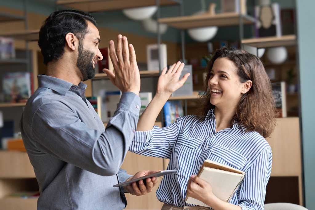 high five success winning happy shutterstock 1937300755